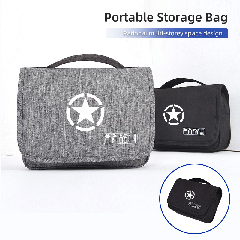 Women'S Jeep Bags - Car LOGO Portable Toiletry Washbag Waterproof