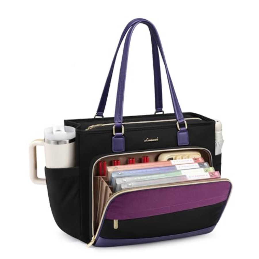 Women Bags For Laptop - LOVEVOOK Teacher Tote Bag, Laptop Bag
