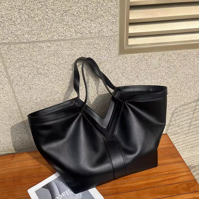 Women Bags Premium Brands - Premium Pu Leather Large Capacity Armpit
