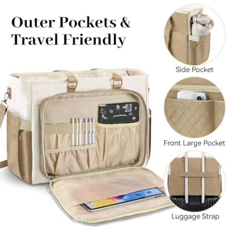 Teacher Tote Bag for Women, Mu - Women'S Work Bags Tote のレビューと価格