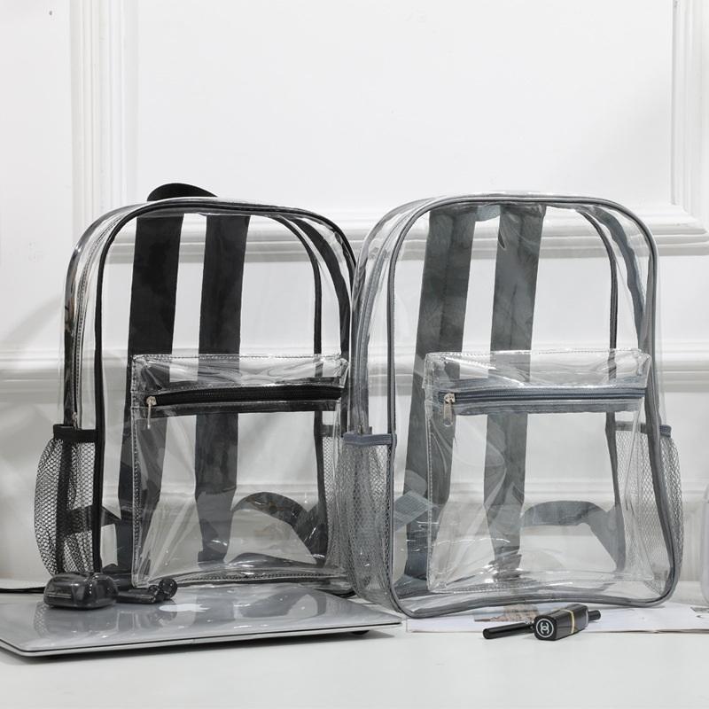 Transparent PVC Outdoor Sports - Women Bags Medium Size のレビューと価格