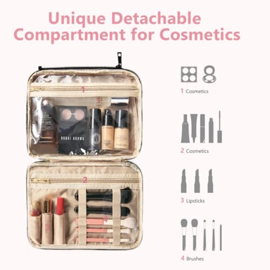 Detachable Travel Toiletry Bag - Women Bags For Travel のレビューと価格