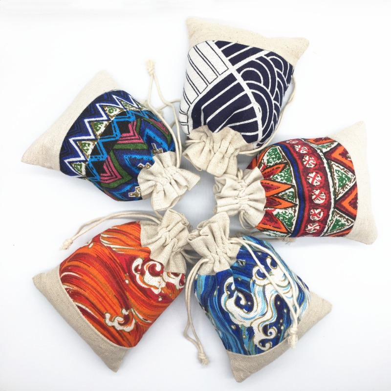 Ethnic Style Drawstring Bag Je - Women Bags Pack のレビューと価格