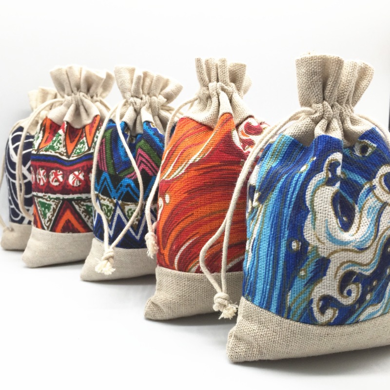 Ethnic Style Drawstring Bag Je - Women Bags Pack のレビューと価格