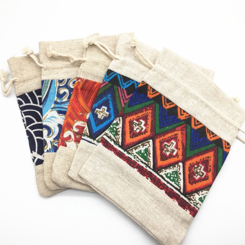 Ethnic Style Drawstring Bag Je - Women Bags Pack のレビューと価格
