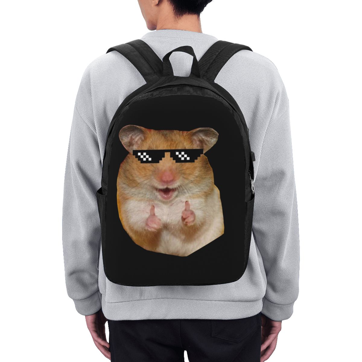 Funny Hamster Backpack Travel  - Women Bags For Travel のレビューと価格