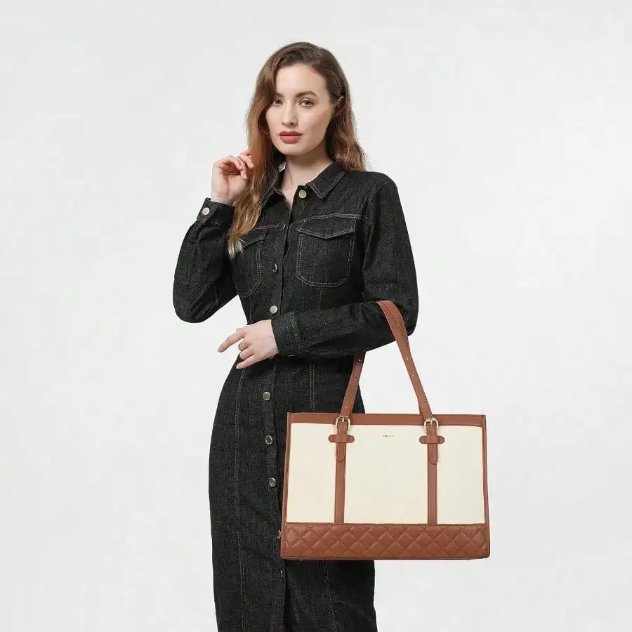 3pcs Laptop Bag Women, 15.6 In - Women'S Work Bags Tote のレビューと価格