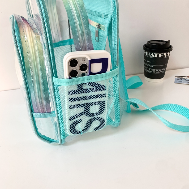 PVC Transparent Zipper Large C - Women Bags Medium Size のレビューと価格