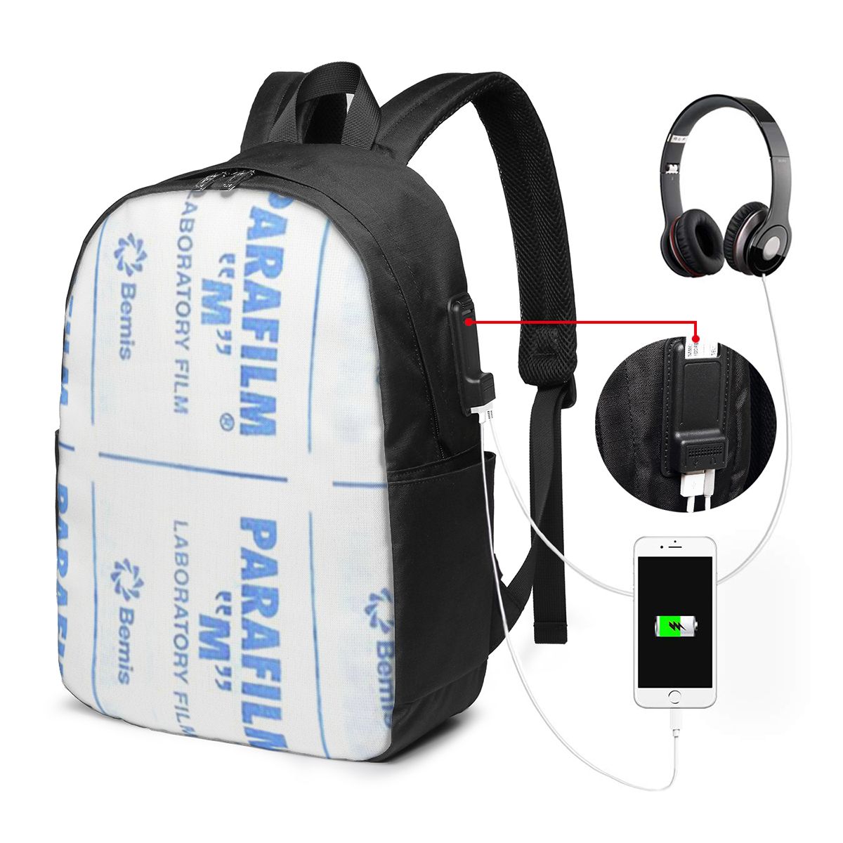 Parafilm Is A Lifesaver Backpa - Women Bags For Laptop のレビューと価格