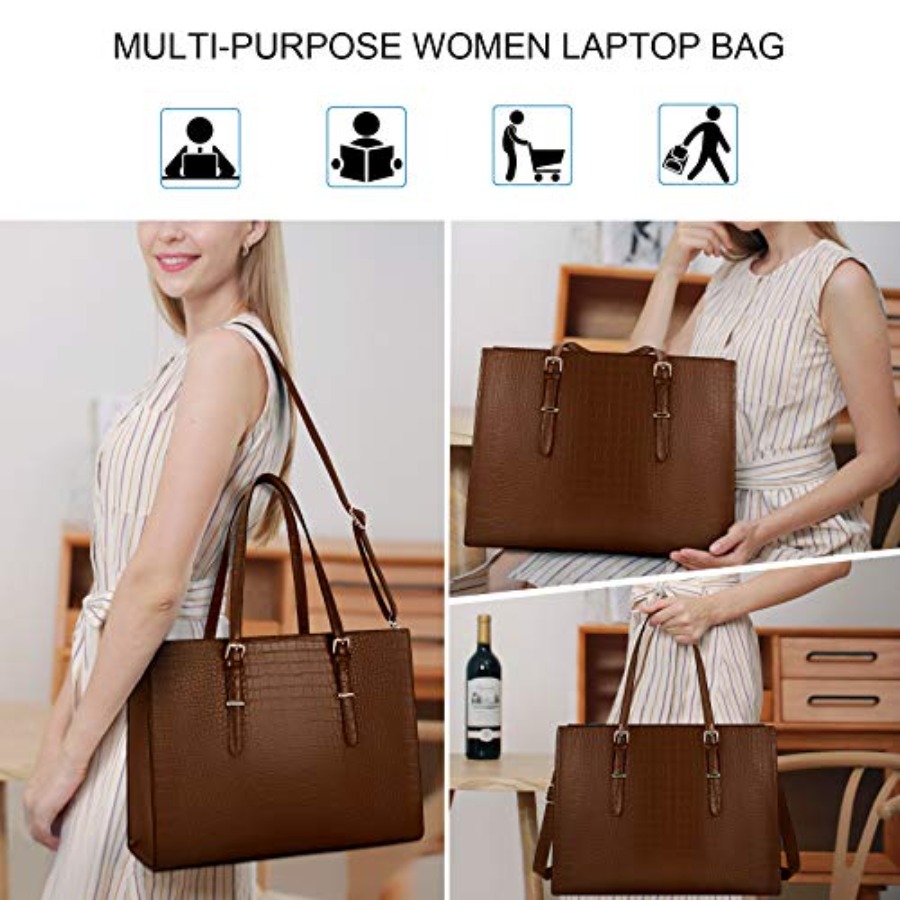Laptop Bag for Women 15.6 Inch - Women'S Work Bags Tote のレビューと価格