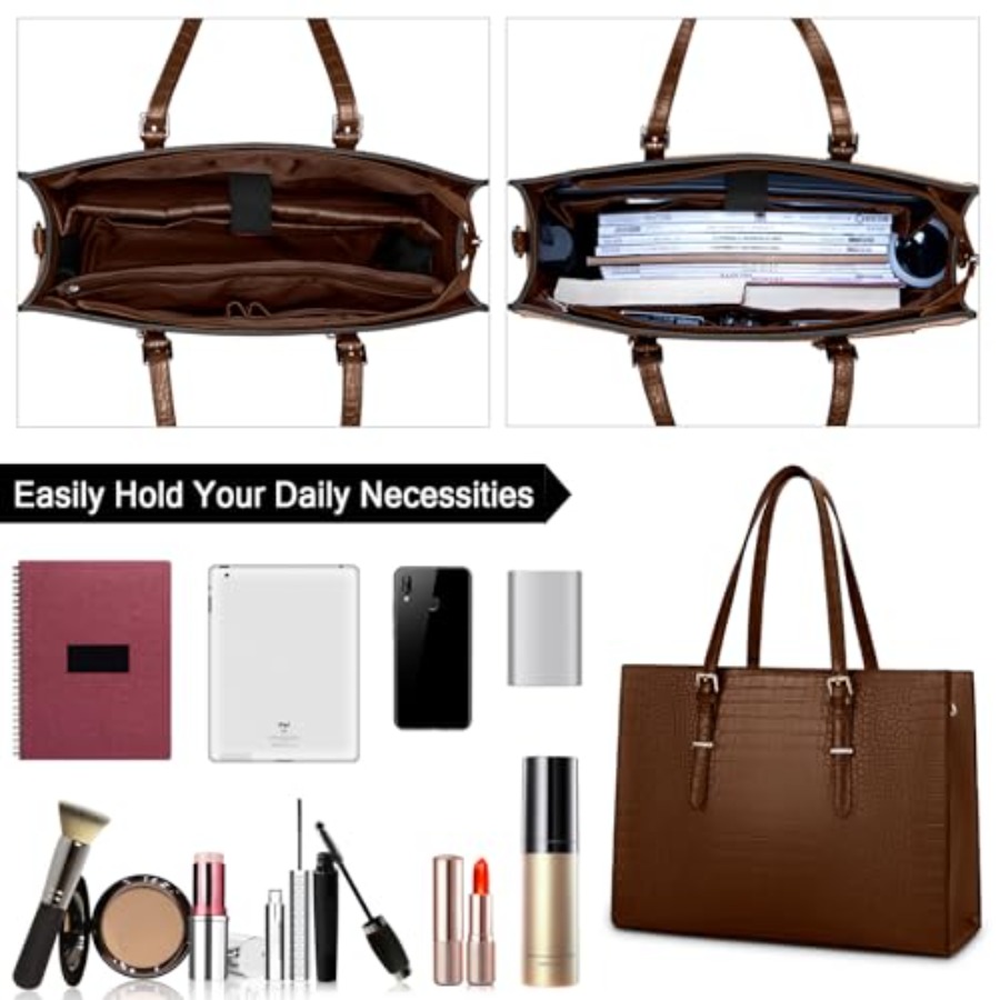 Laptop Bag for Women 15.6 Inch - Women'S Work Bags Tote のレビューと価格