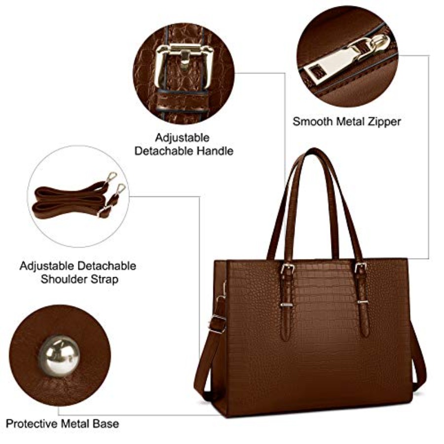 Laptop Bag for Women 15.6 Inch - Women'S Work Bags Tote のレビューと価格
