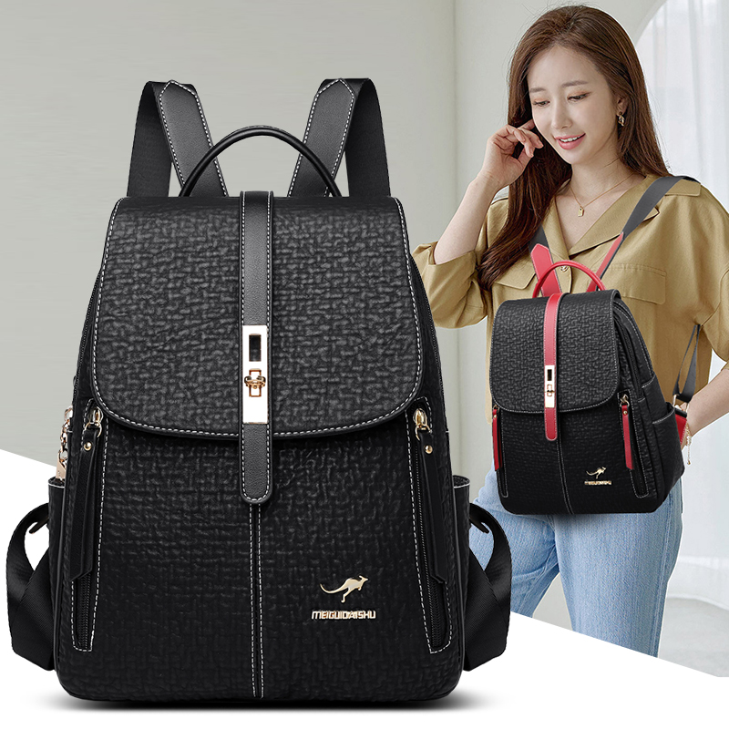 Fashion Backpacks Female High  - Women Bags Medium Size のレビューと価格
