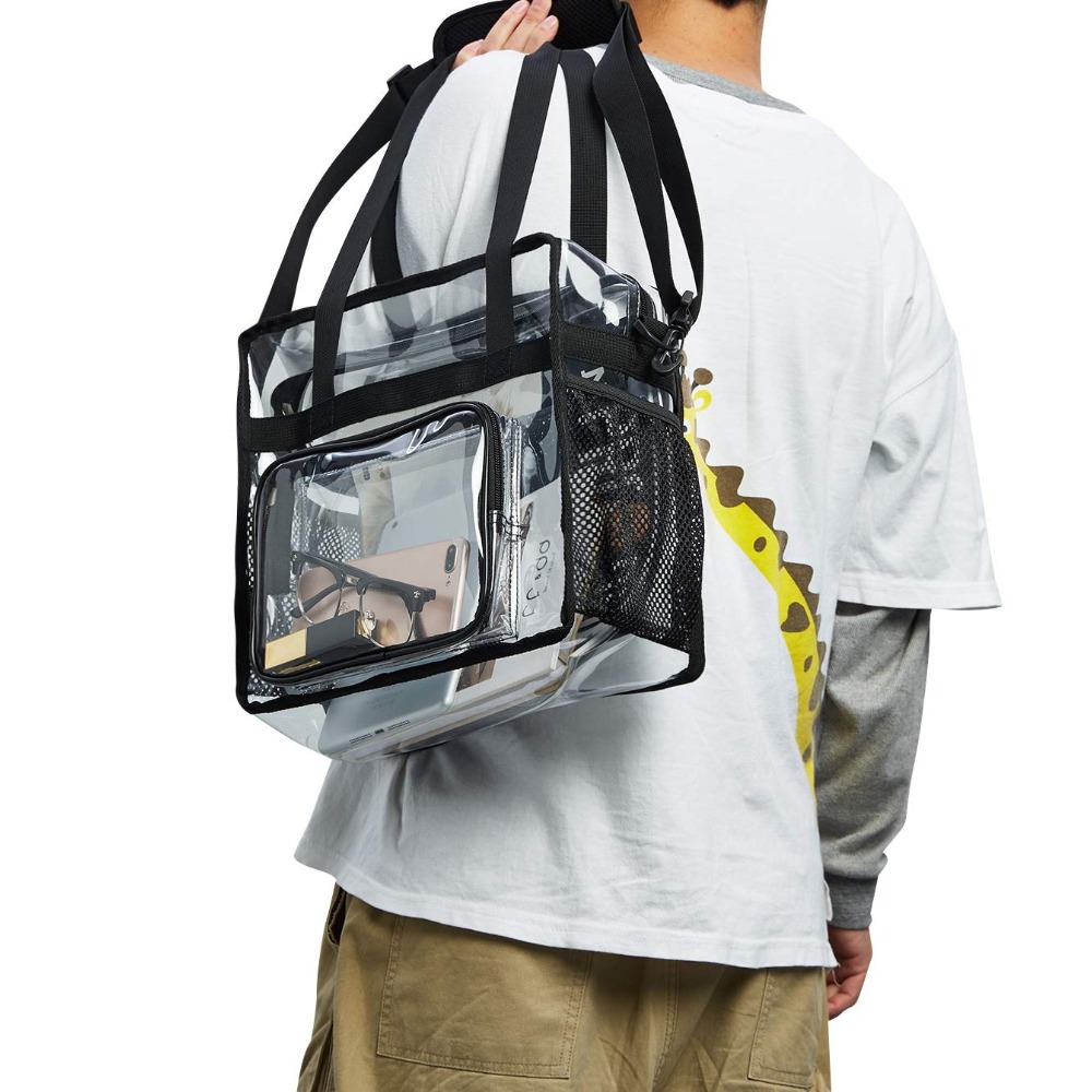 Clear Tote Bag Heavy Duty Plas - Women'S Work Bags Tote のレビューと価格