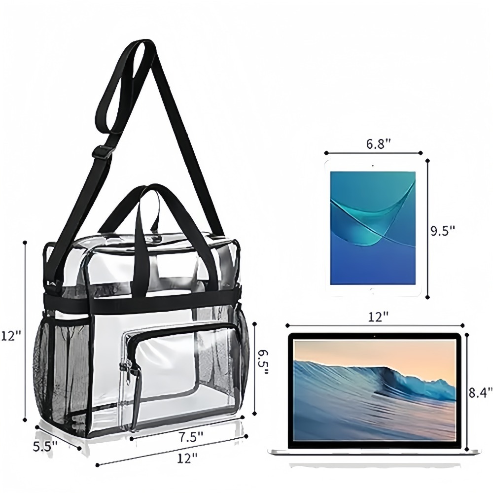 Clear Tote Bag Heavy Duty Plas - Women'S Work Bags Tote のレビューと価格