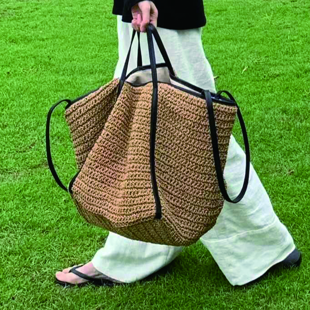 NEW Woven Designer Bags for Wo - Basket Bag Wicker のレビューと価格