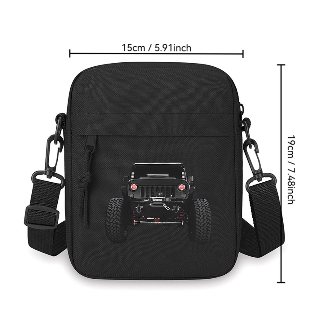 Black Jeep big tires front vie - Women'S Jeep Bags のレビューと価格