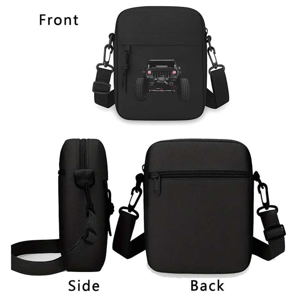 Black Jeep big tires front vie - Women'S Jeep Bags のレビューと価格
