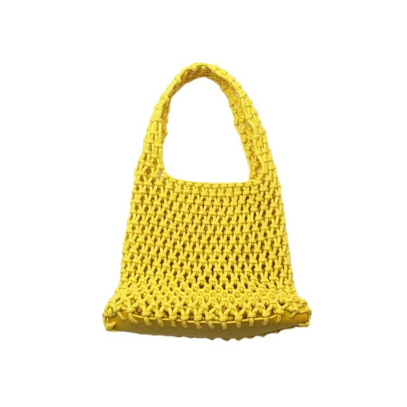 Summer Hand Woven Tote Bag Wom - Crochet Market Bag のレビューと価格