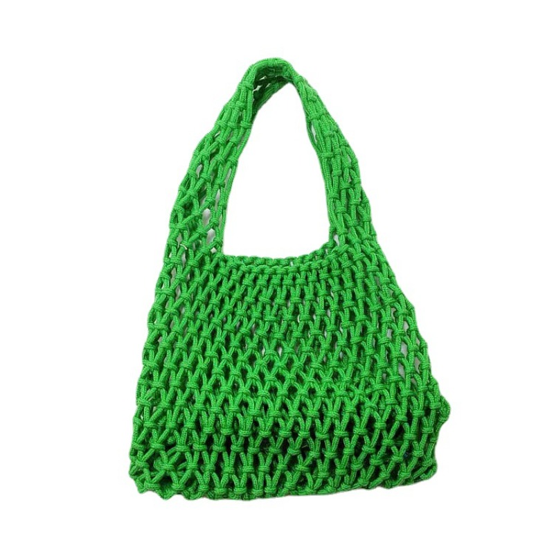 Summer Hand Woven Tote Bag Wom - Crochet Market Bag のレビューと価格