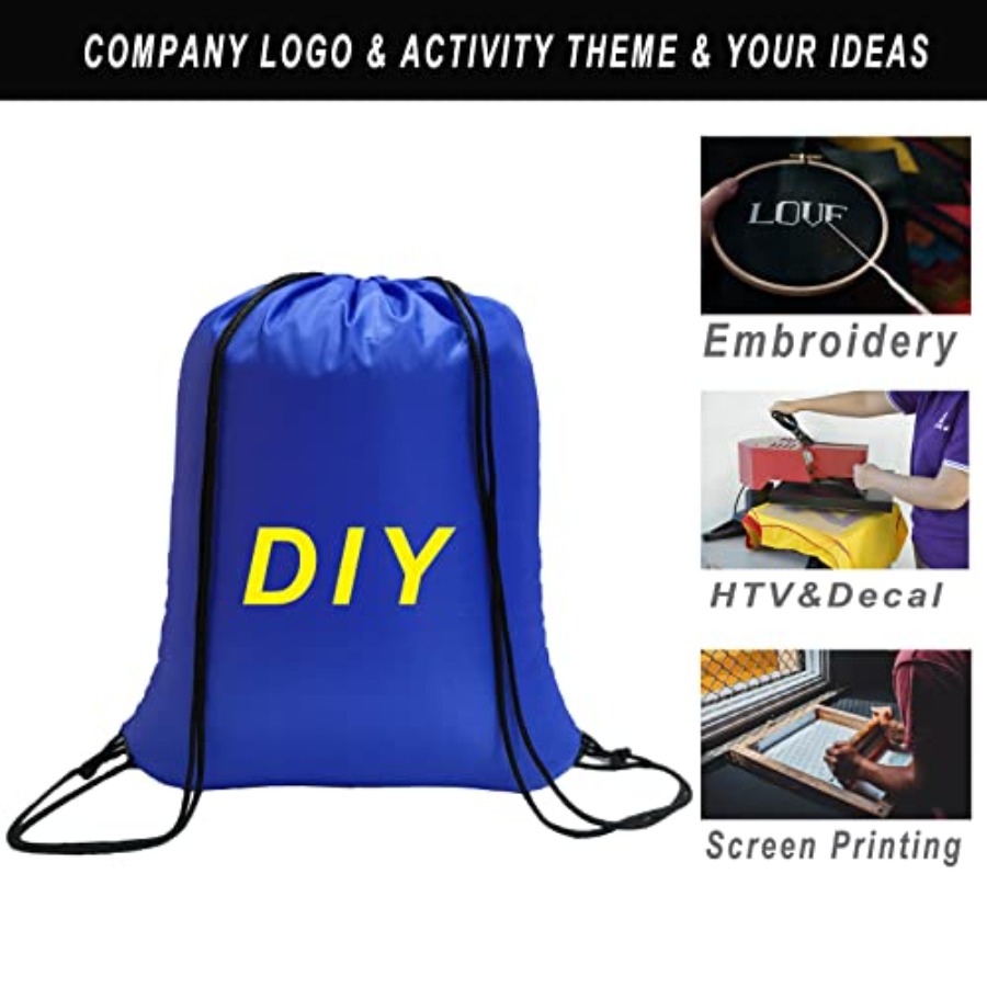 100 Pack Drawstring Bags Bulk, - Women Bags Pack のレビューと価格