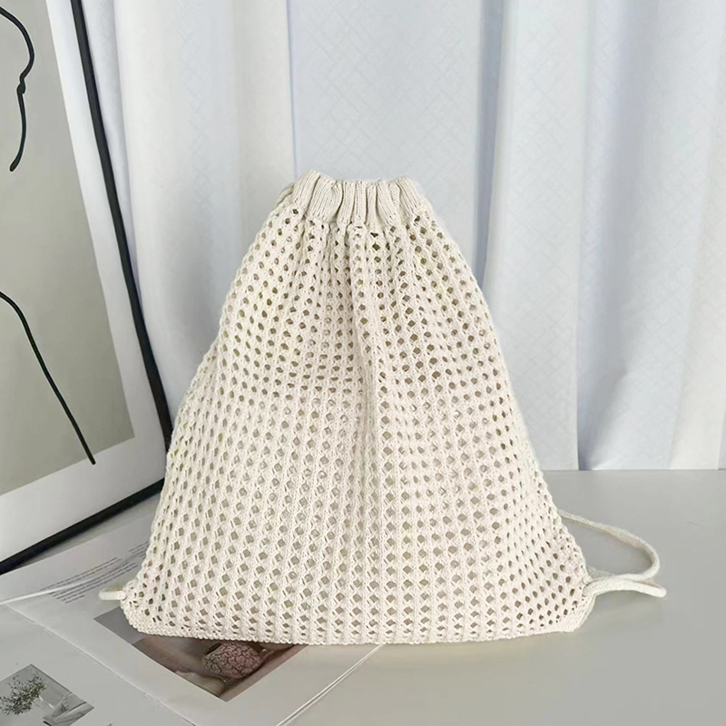 Fashion Women Hollow Woven Sho - Crochet Market Bag のレビューと価格