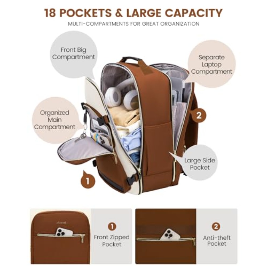 Travel Backpack for Women and  - Women Bags Pack のレビューと価格