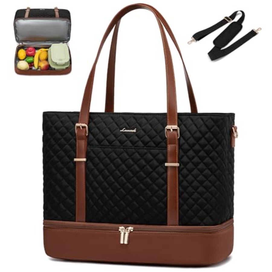 Lunch Tote Bag for Women, Lapt - Women'S Work Bags Tote のレビューと価格
