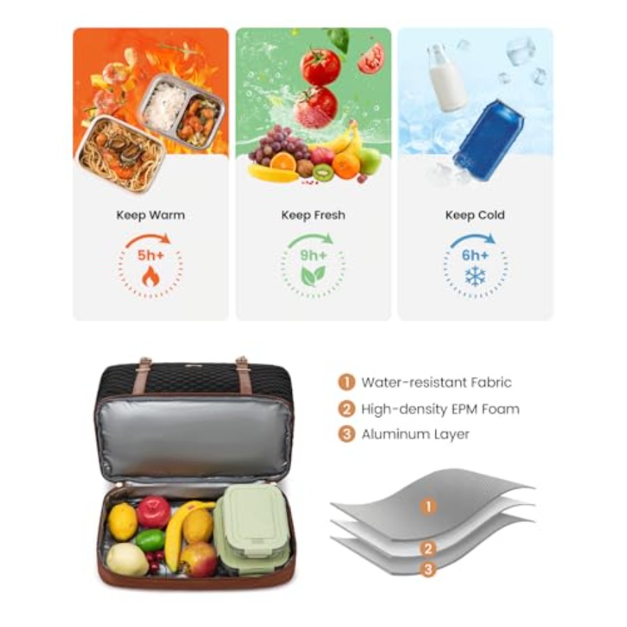 Lunch Tote Bag for Women, Lapt - Women'S Work Bags Tote のレビューと価格