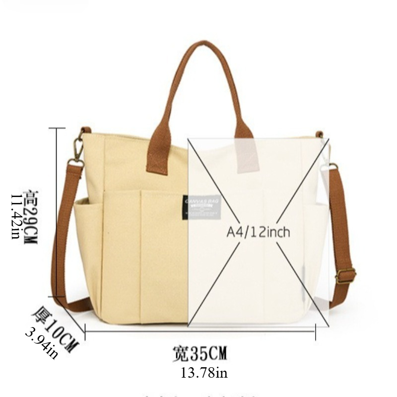 Large Canvas Tote Bag for Wome - Women'S Work Bags Tote のレビューと価格