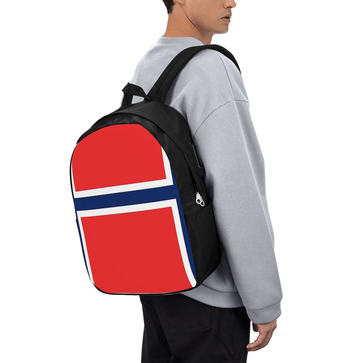 Norway Flag Backpack Travel No - Women Bags For Travel のレビューと価格