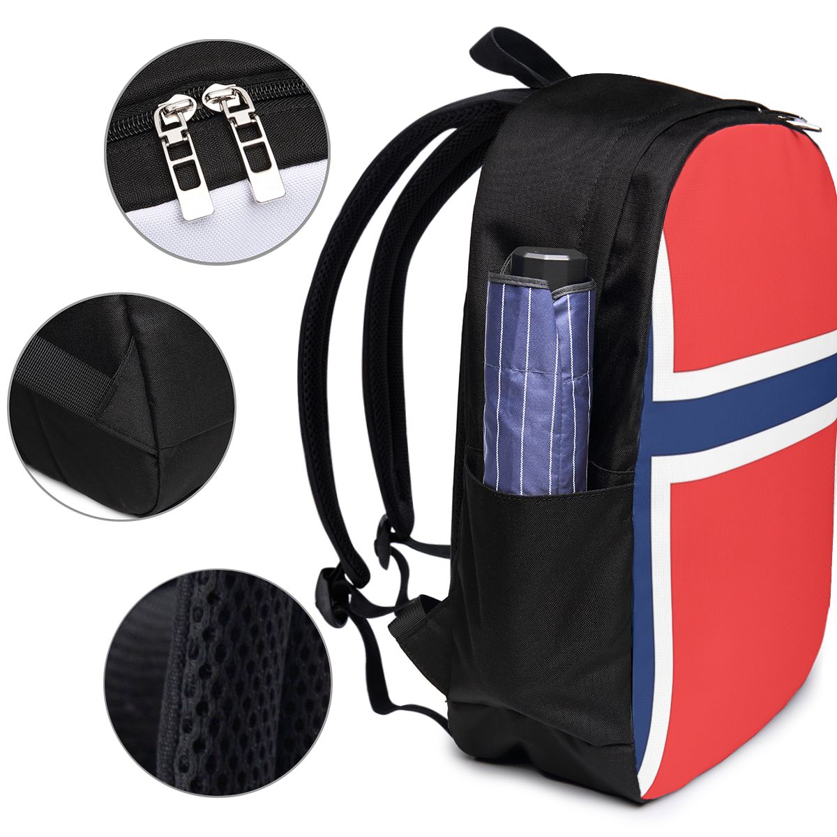 Norway Flag Backpack Travel No - Women Bags For Travel のレビューと価格