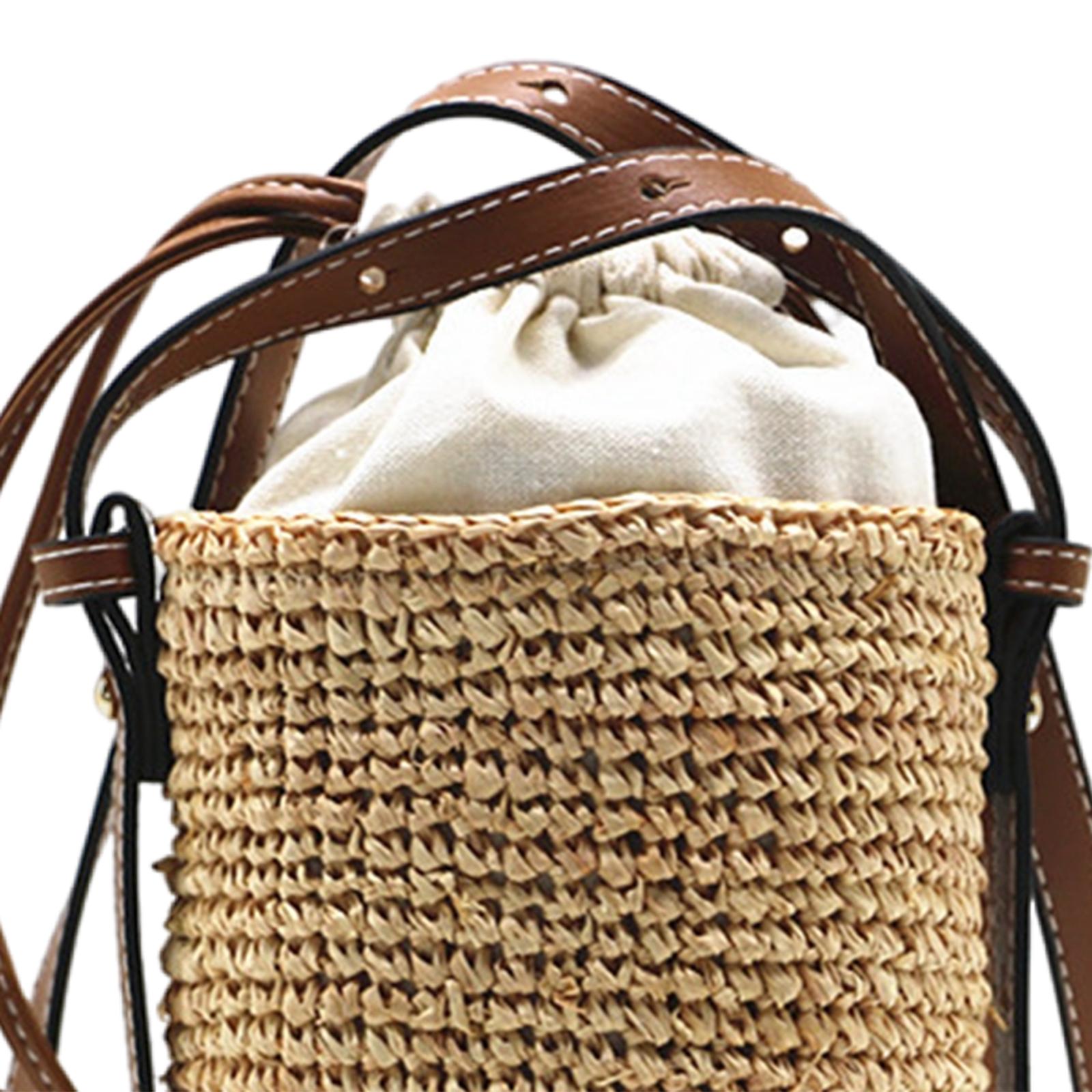 Round Straw Tote Weaving Handb - Women'S Work Bags Tote のレビューと価格