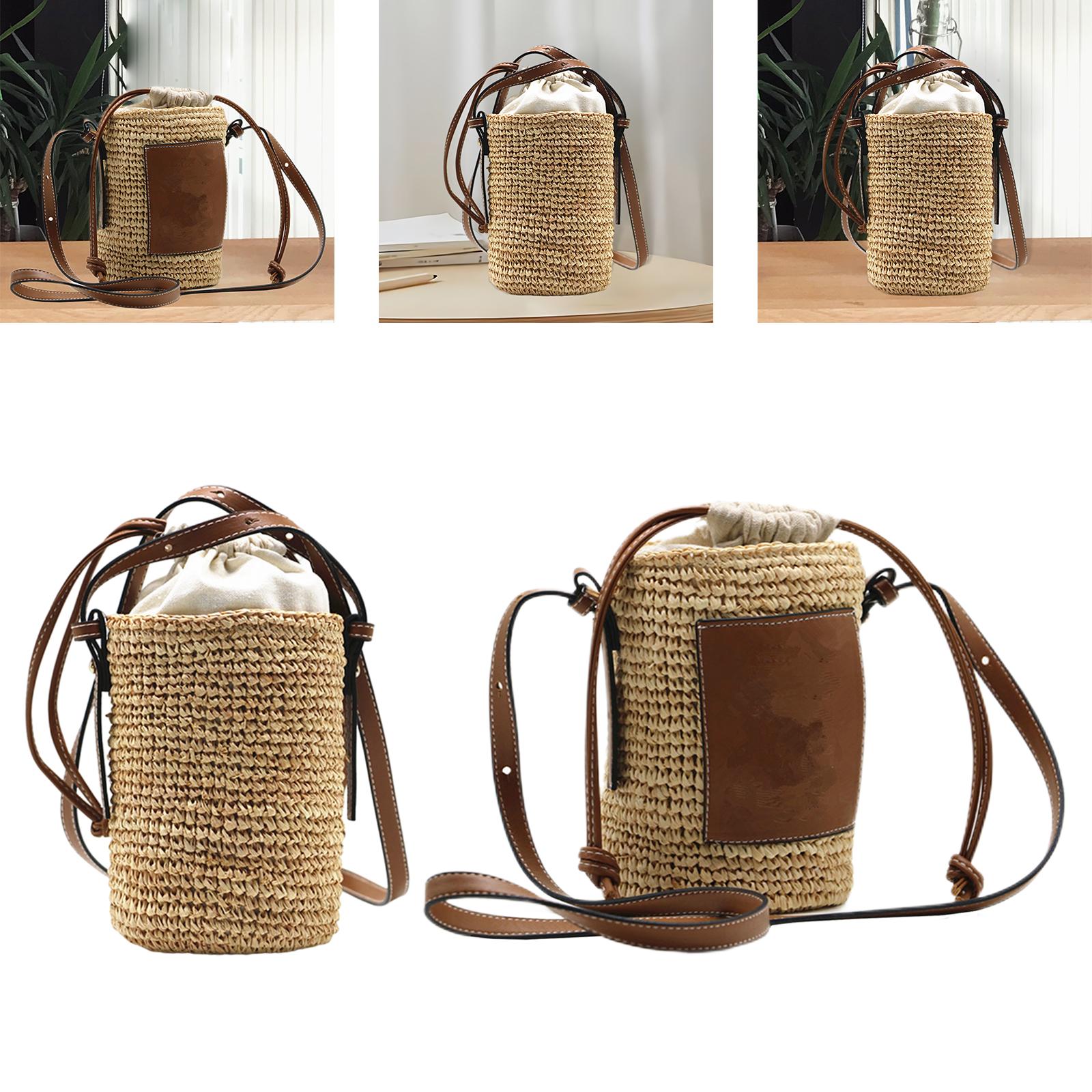 Round Straw Tote Weaving Handb - Women'S Work Bags Tote のレビューと価格