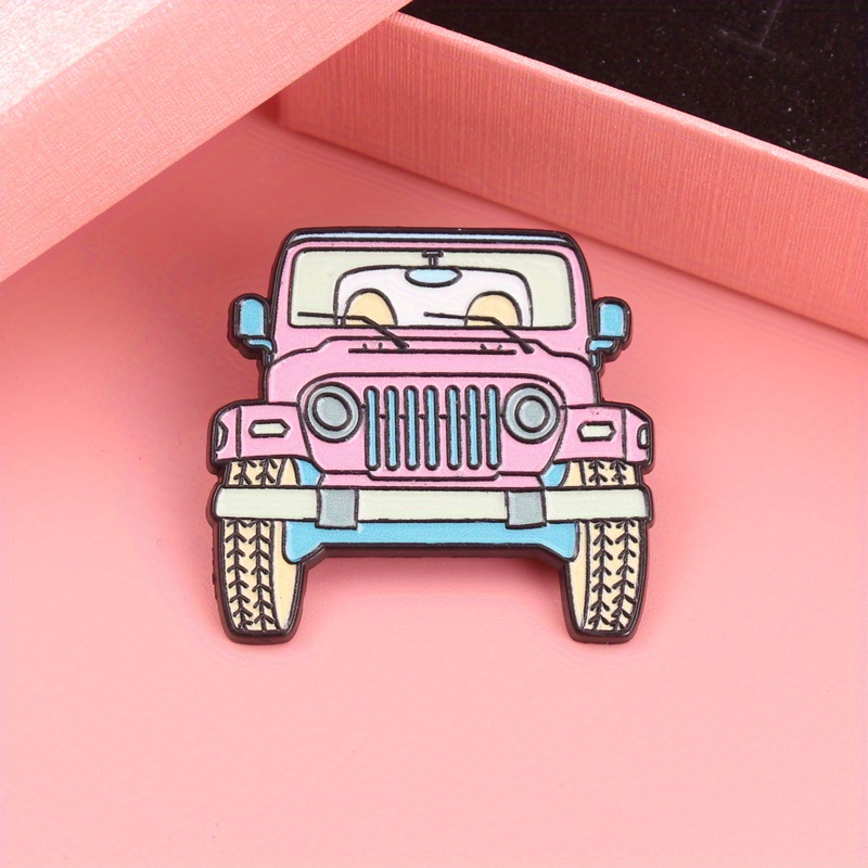 Adorable Pink Jeep Cartoon Ena - Women'S Jeep Bags のレビューと価格