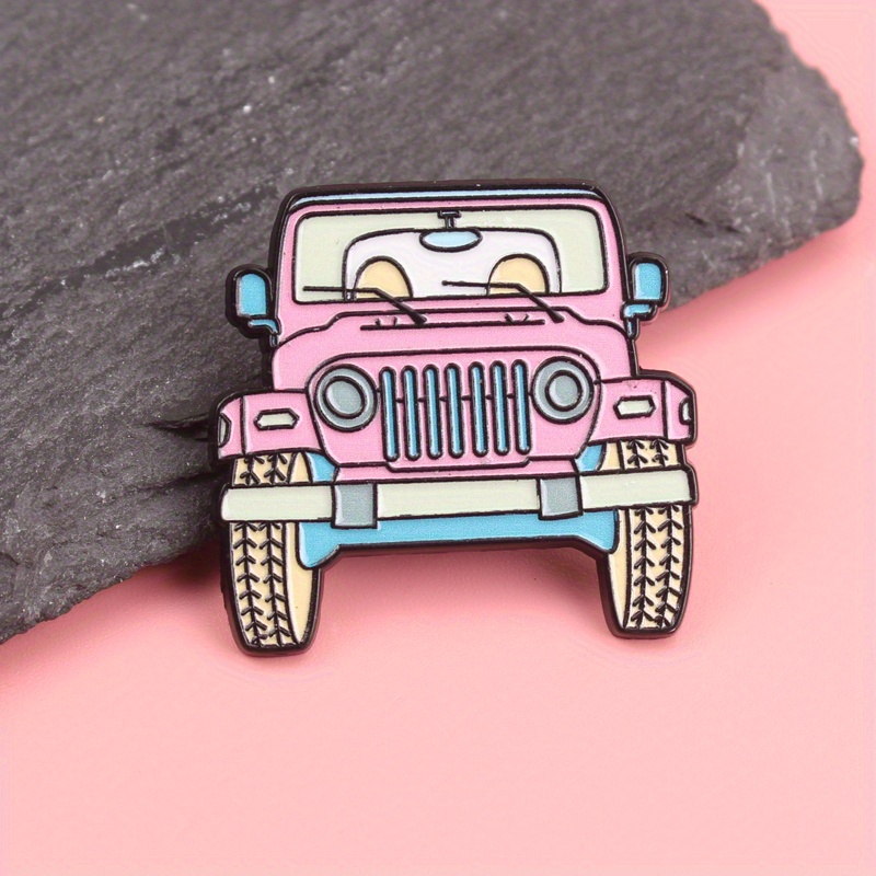 Adorable Pink Jeep Cartoon Ena - Women'S Jeep Bags のレビューと価格