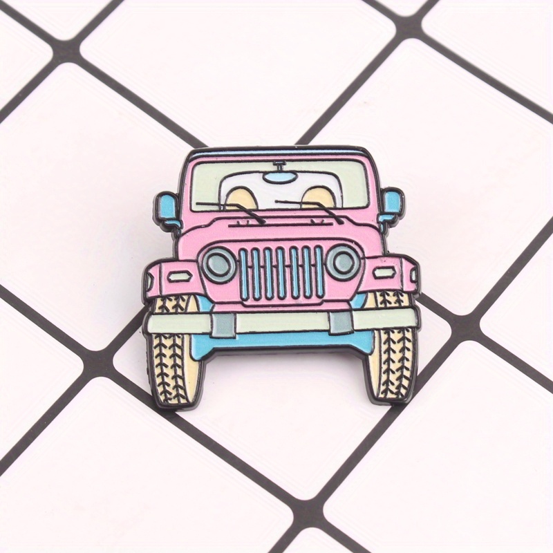 Adorable Pink Jeep Cartoon Ena - Women'S Jeep Bags のレビューと価格