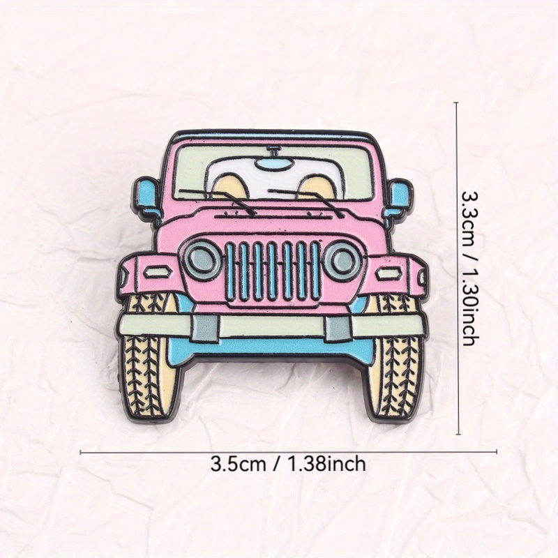 Adorable Pink Jeep Cartoon Ena - Women'S Jeep Bags のレビューと価格