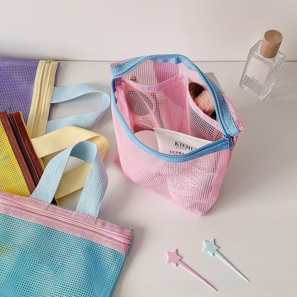 Macaron Color Makeup Organizer - Women Bags Pack のレビューと価格