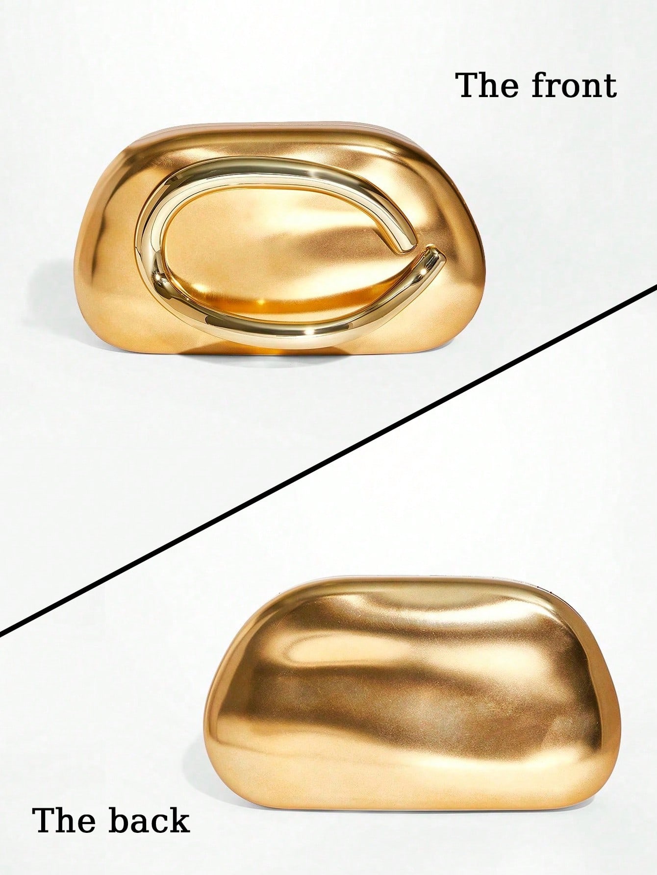 Elegant Gold Hardware Clutch B - Women Bags Ru のレビューと価格