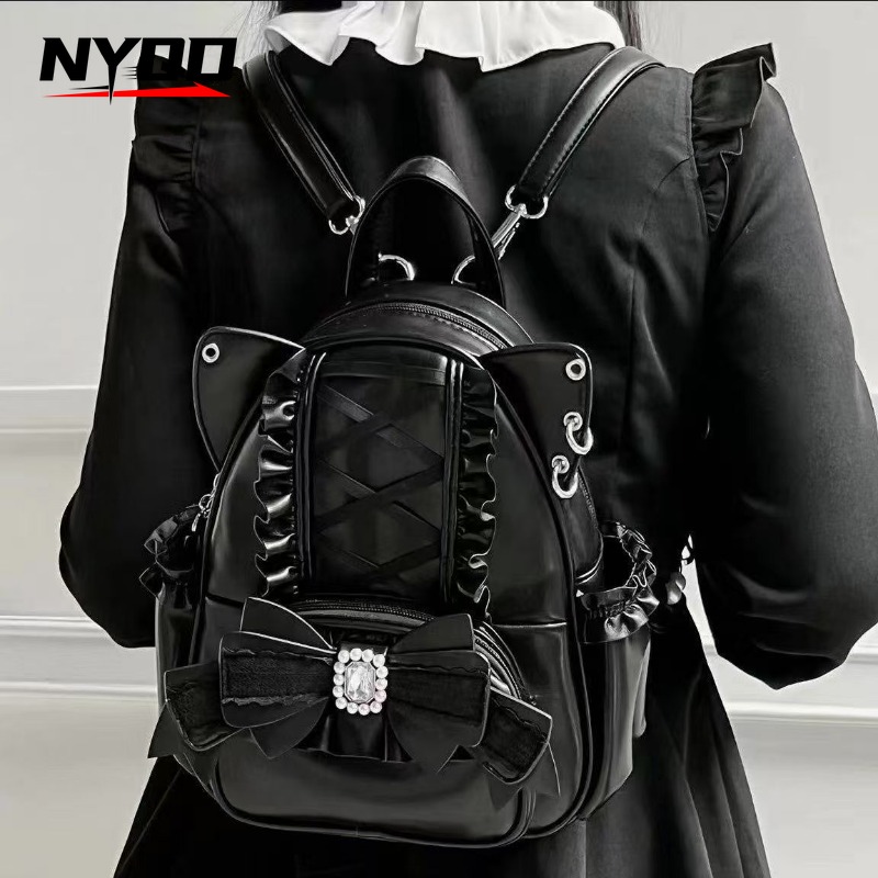 Sweet Japanese Lace Bow Cat Ea - Women'S Japanese Bags のレビューと価格