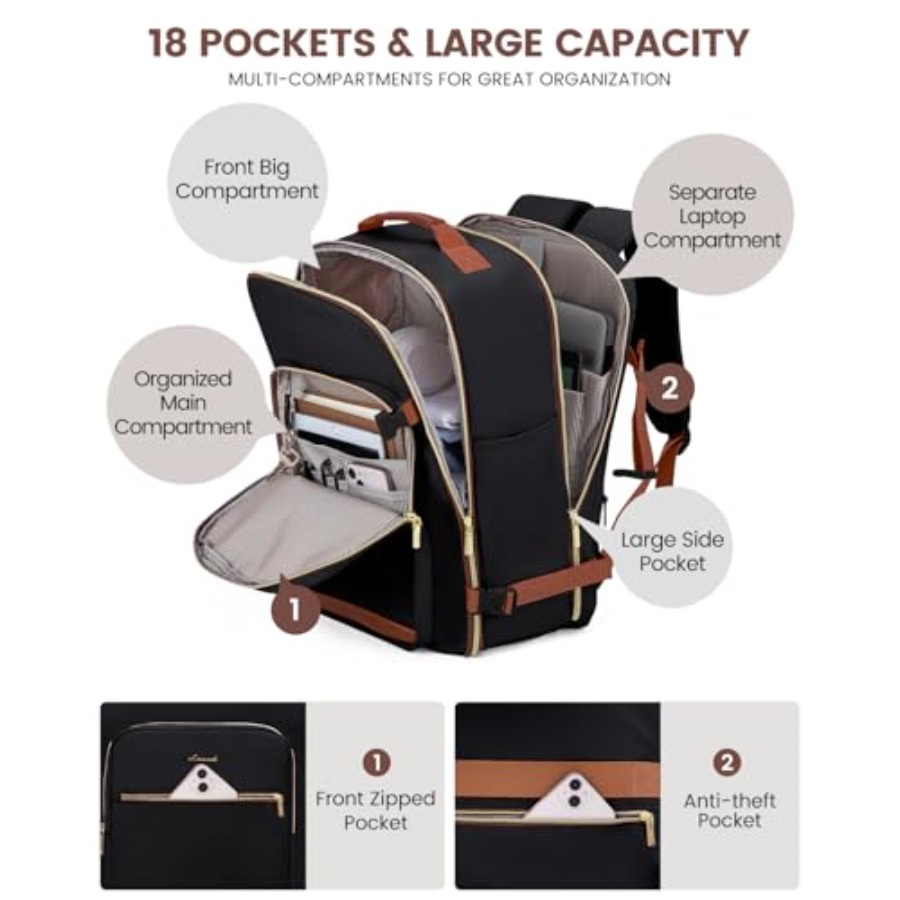 Travel Backpack for Women and  - Women Bags Pack のレビューと価格
