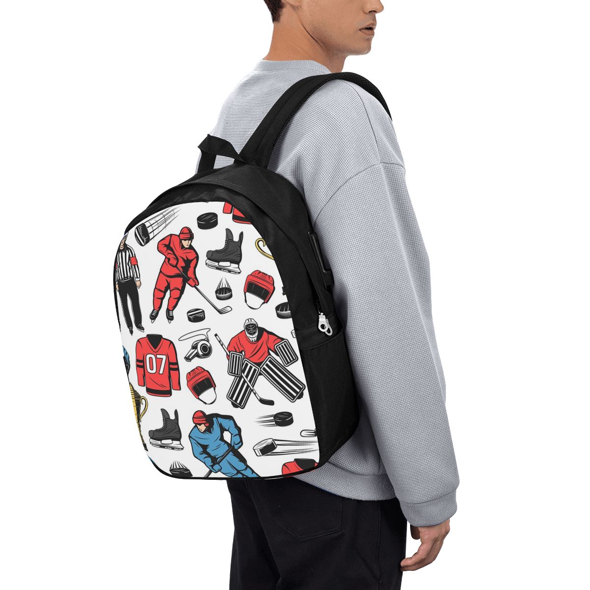 Ice Hockey Players On Rink Bac - Women Bags For Laptop のレビューと価格