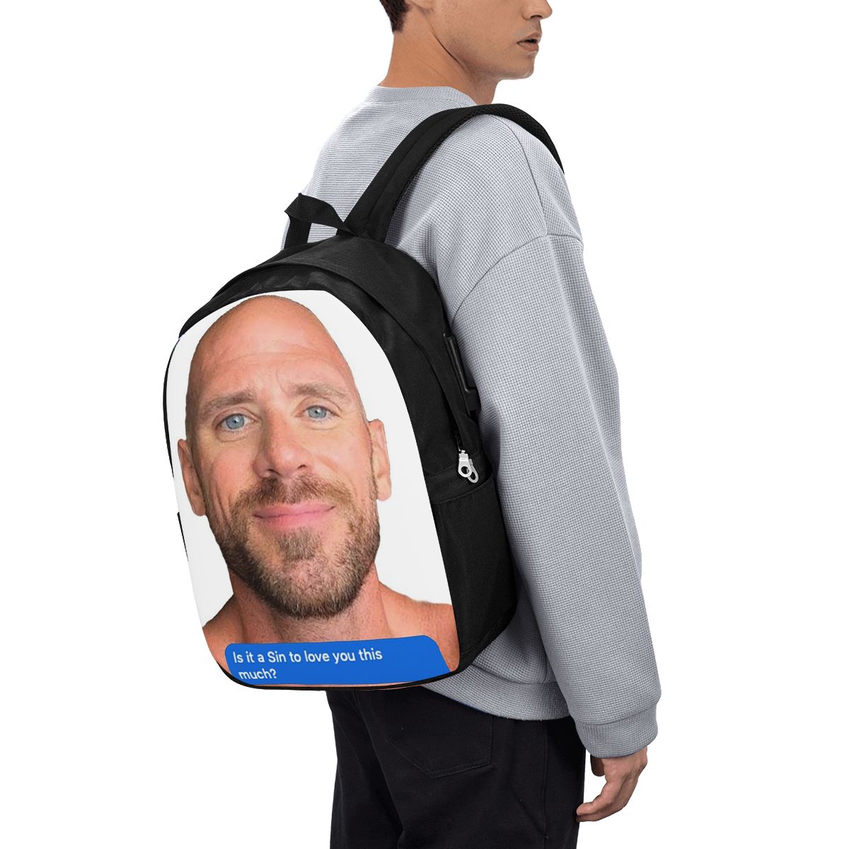 Johnny Sins Flirty Text Bubble - Women Bags For Travel のレビューと価格