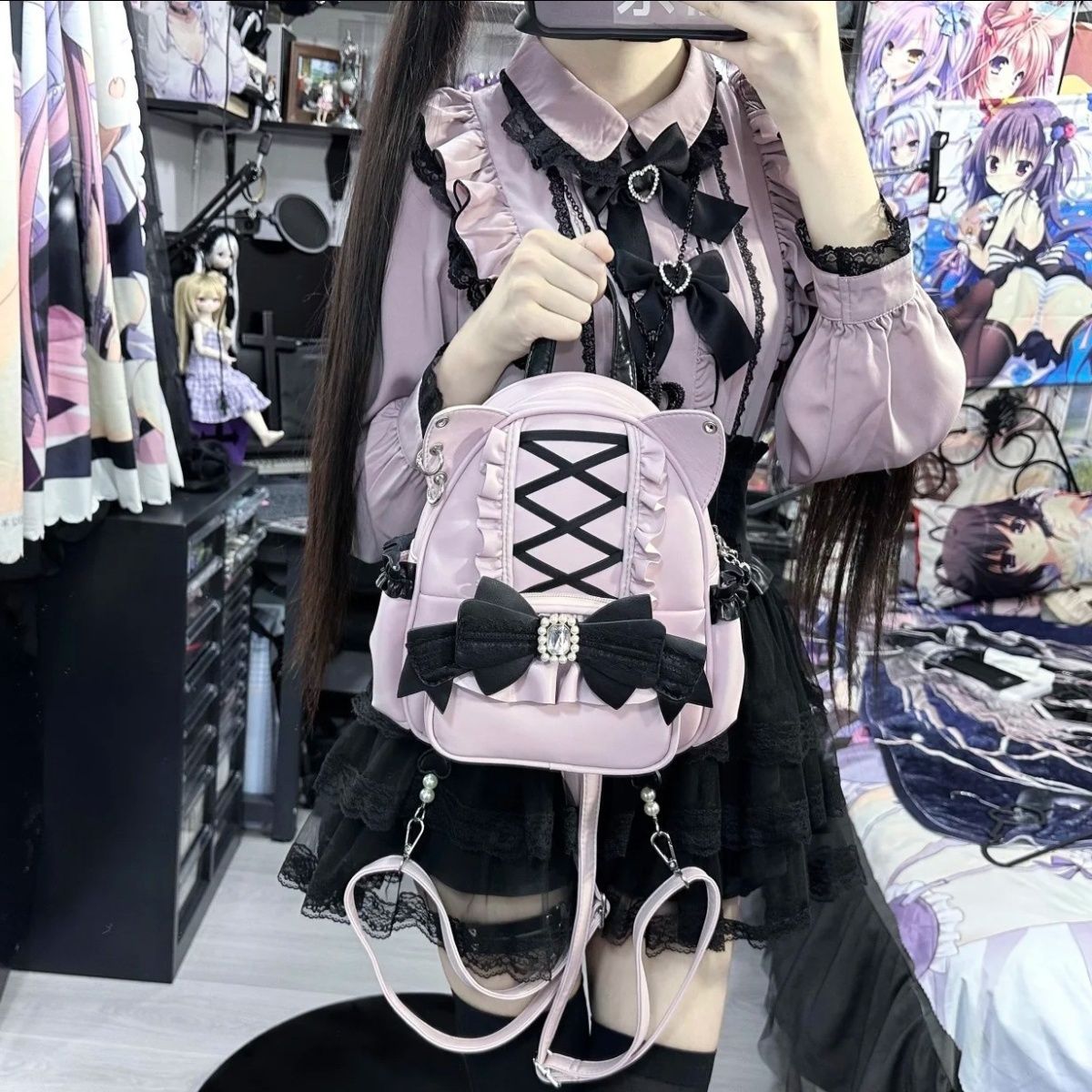 Japanese Jirai Kei Lolita Back - Women'S Japanese Bags のレビューと価格