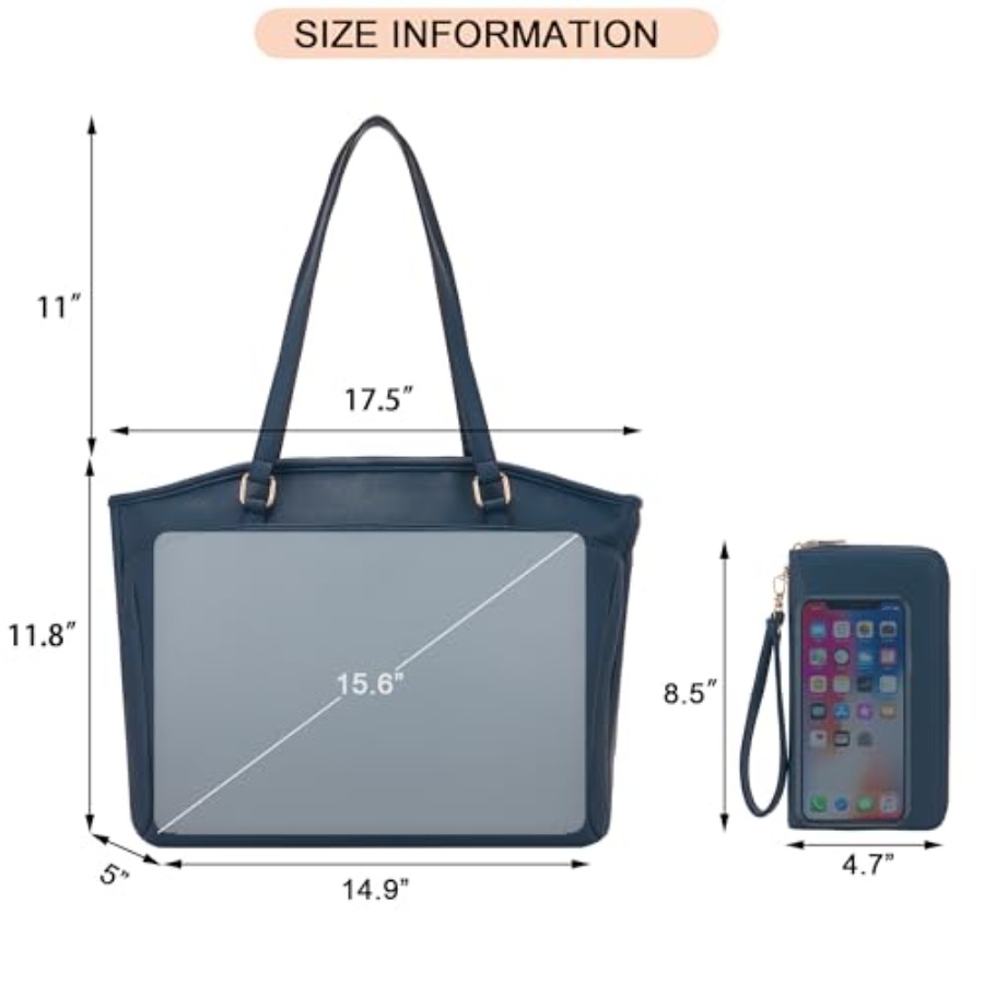 15.6 Inch Laptop Tote Bag for  - Women'S Work Bags Tote のレビューと価格