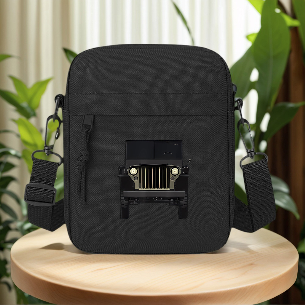 Black vintage Jeep car headlig - Women'S Jeep Bags のレビューと価格