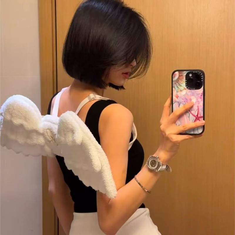 JIAERDI Sweet White Angel Wing - Women'S Japanese Bags のレビューと価格