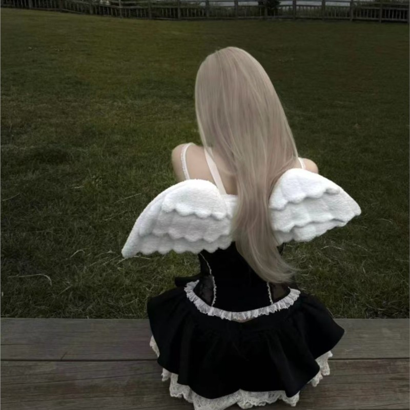 JIAERDI Sweet White Angel Wing - Women'S Japanese Bags のレビューと価格