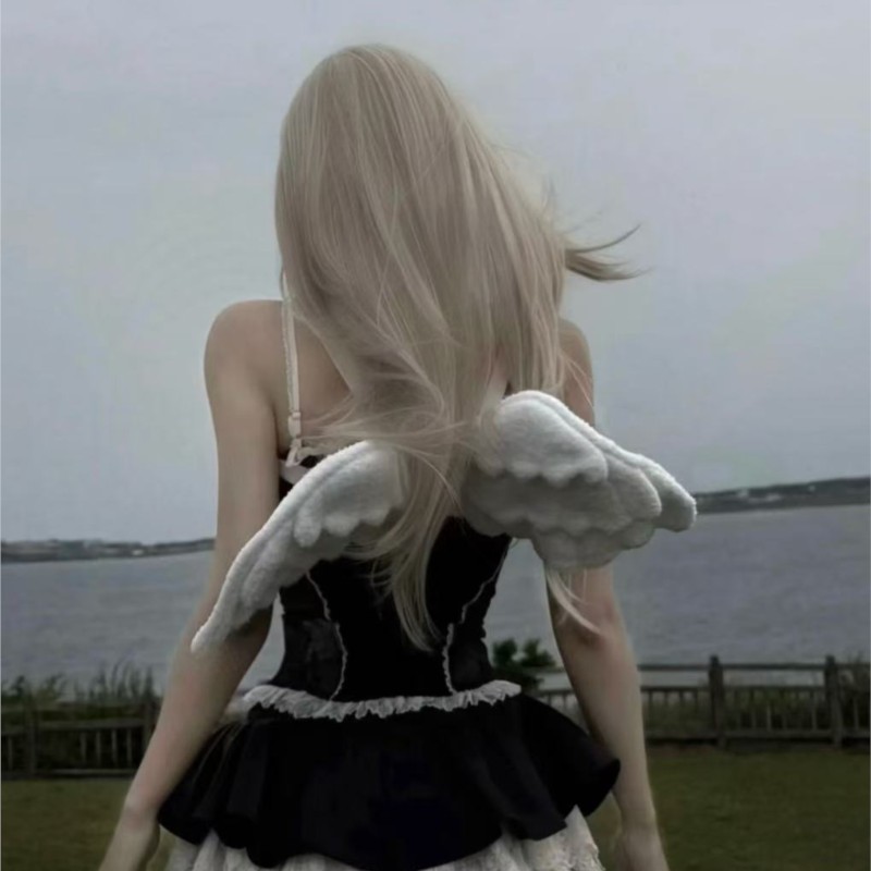 JIAERDI Sweet White Angel Wing - Women'S Japanese Bags のレビューと価格
